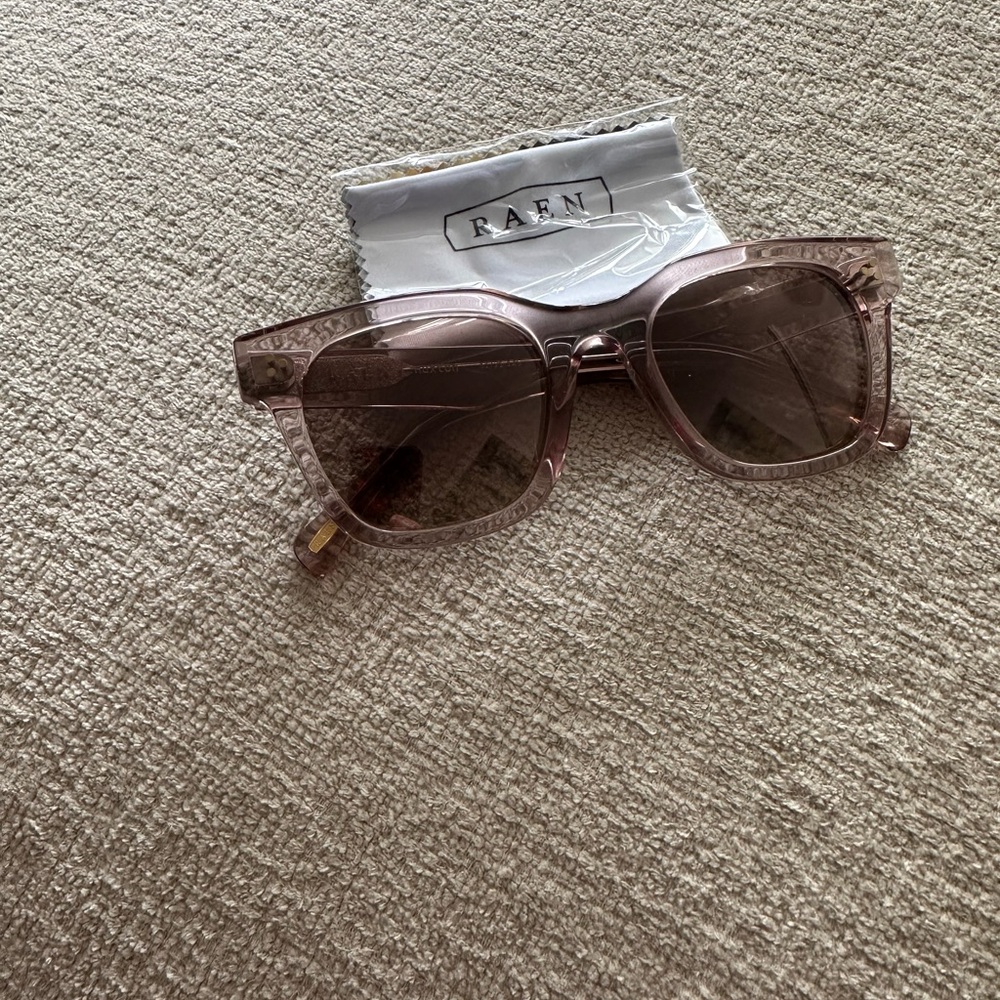 RAEN Rose-Tinted Sunglasses
